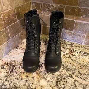 Madden Girl black boots. Size 8.5.